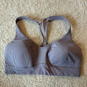 Lululemon High Impact Mesh Razor Back Sport Bra Purple